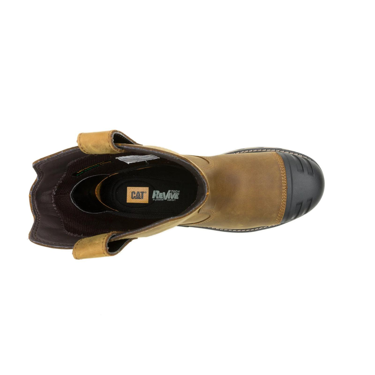 Men's Excavator Power Spring™ Wellington Waterproof Composite Toe Work Boot - Cat Footwear Men
