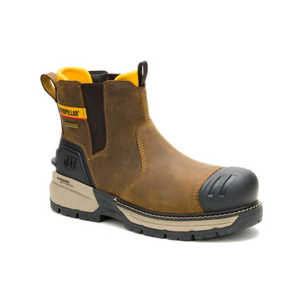 Excavator Power Spring™ Chelsea Waterproof Composite Toe Work Boot  - Cat Footwear Men