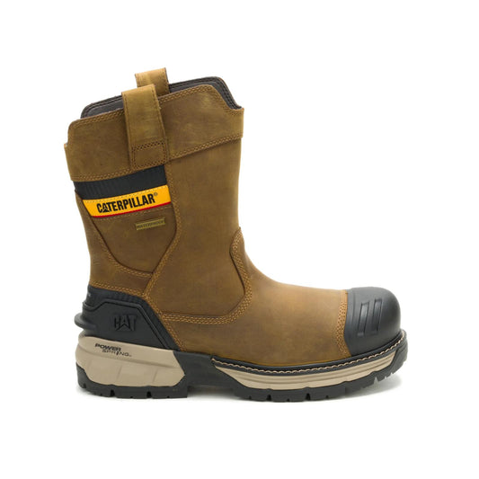 Men's Excavator Power Spring™ Wellington Waterproof Composite Toe Work Boot  - Cat Footwear Men