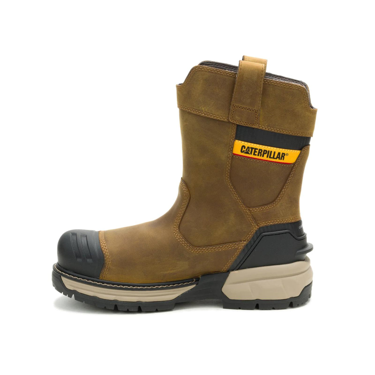 Men's Excavator Power Spring™ Wellington Waterproof Composite Toe Work Boot  - Cat Footwear Men