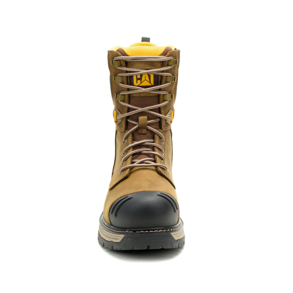Men's Excavator Power Spring 8" Waterproof Composite Toe Work Boot  - Cat Footwear Men