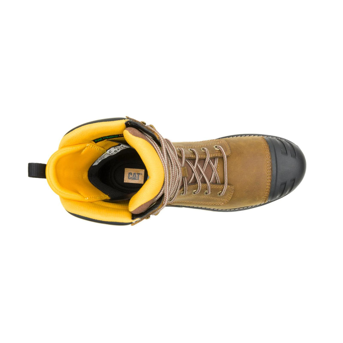Men's Excavator Power Spring 8" Waterproof Composite Toe Work Boot  - Cat Footwear Men