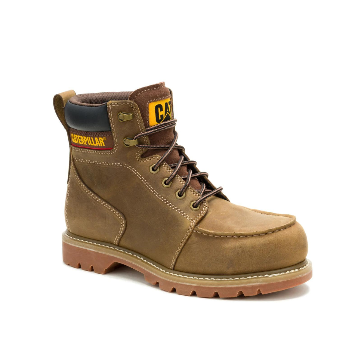 Men's Second Shift Grader Moc Steel Toe Work Boot  - Cat Footwear Men