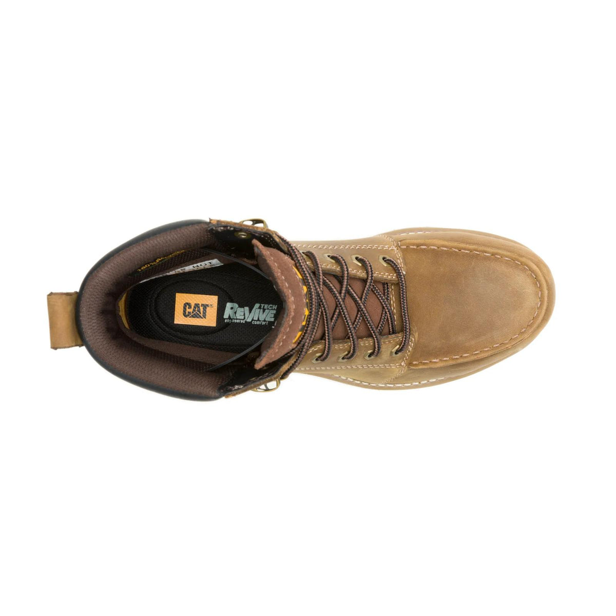 Men's Second Shift Grader Moc Steel Toe Work Boot  - Cat Footwear Men