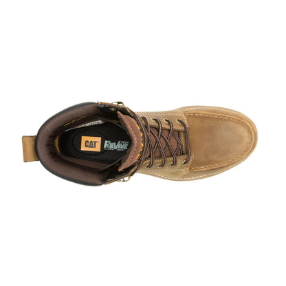 Men's Second Shift Grader Moc Steel Toe Work Boot  - Cat Footwear Men