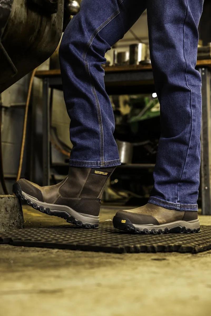 Pull-On Waterproof Steel Toe Work Boot - Cat Footwear Men|Sale