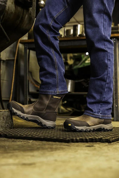 Pull-On Waterproof Steel Toe Work Boot - Cat Footwear Men|Sale