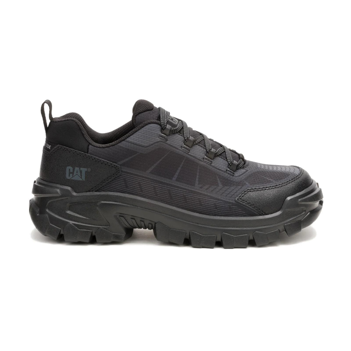 Invader Sport Lo Mesh Composite Toe Work Shoe  - Cat Footwear Men