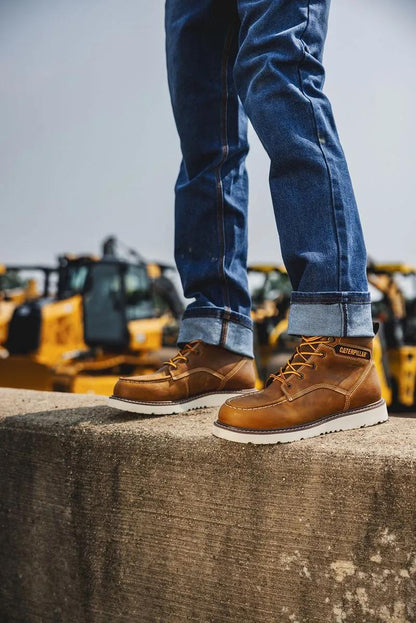 Reclaimer Wedge Waterproof Steel Toe Work Boot  - Cat Footwear Men