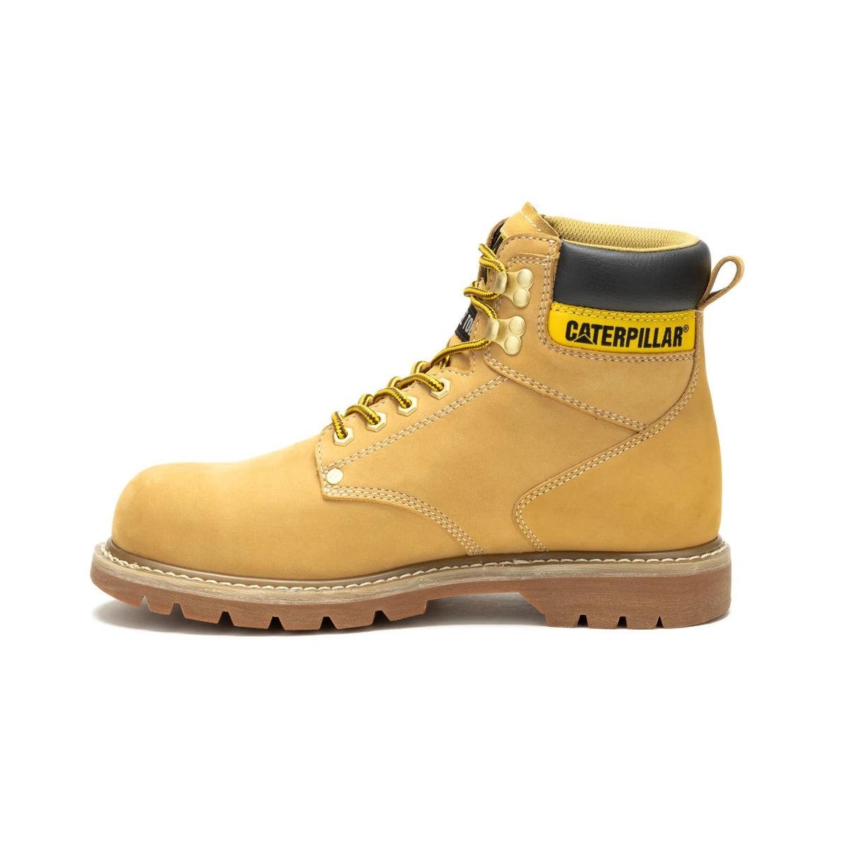 Men's Second Shift Waterproof Steel Toe Work Boot  - Cat Footwear Men