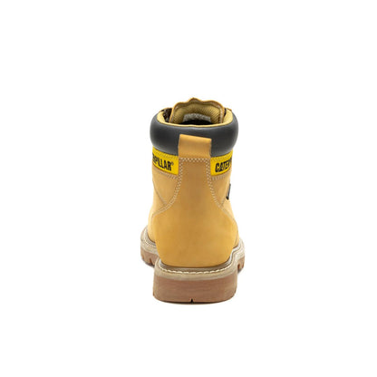 Men's Second Shift Waterproof Steel Toe Work Boot  - Cat Footwear Men