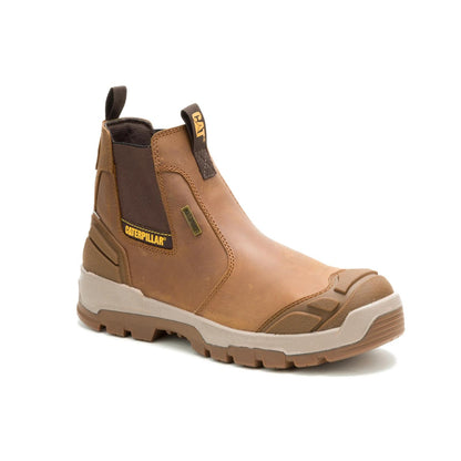 Striver XL Chelsea Waterproof Steel Toe Work Boot  - Cat Footwear Men