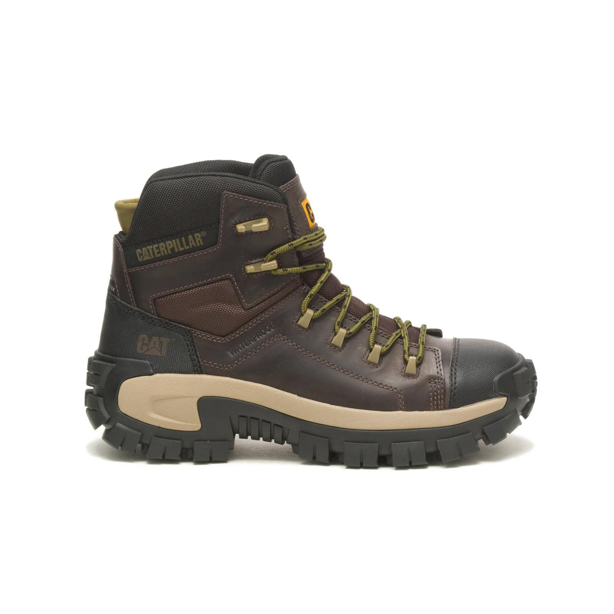 Invader Hiker Waterproof Composite Toe Work Boot - Cat Footwear Men