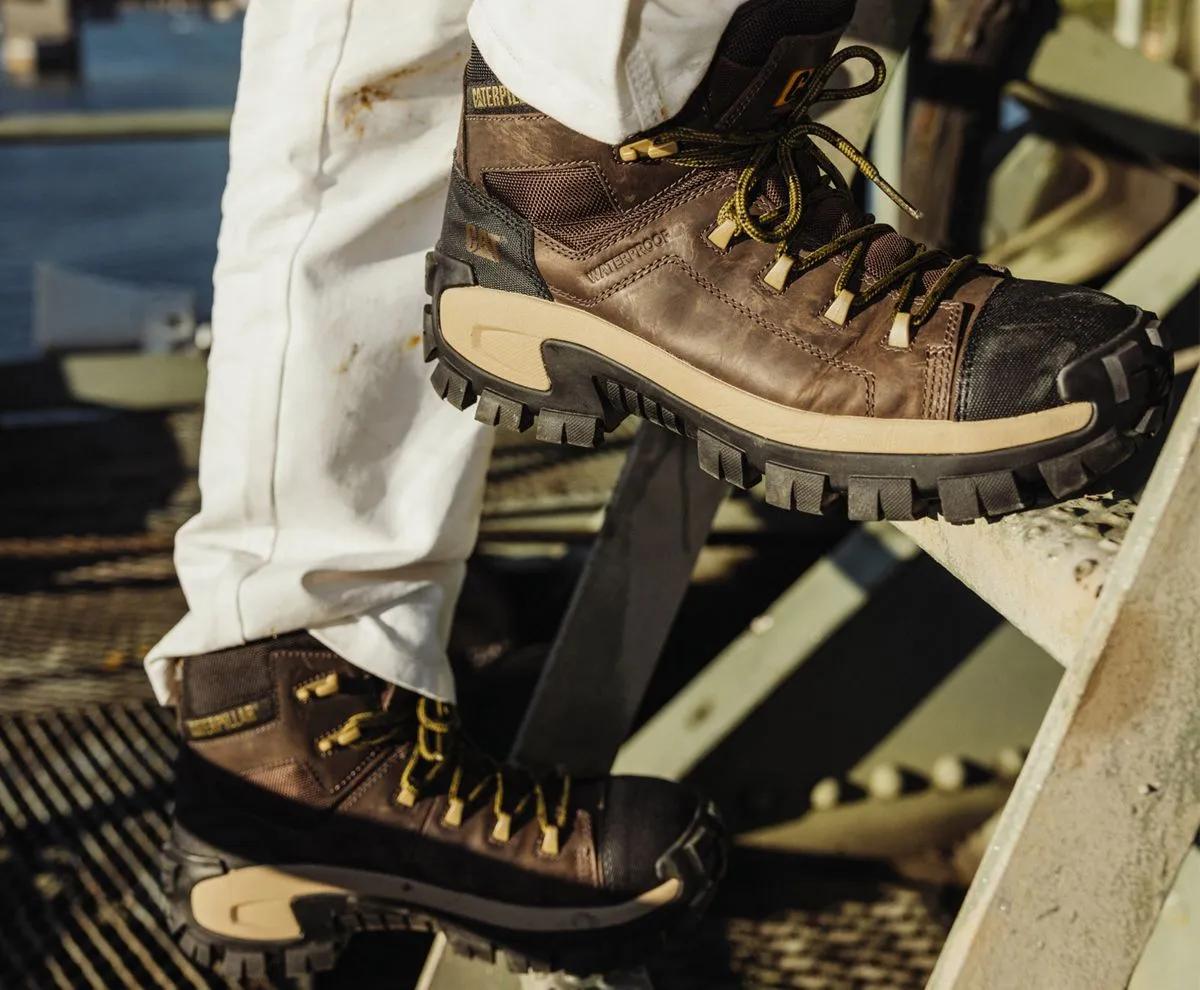 Invader Hiker Waterproof Composite Toe Work Boot - Cat Footwear Men