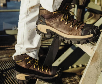 Invader Hiker Waterproof Composite Toe Work Boot - Cat Footwear Men