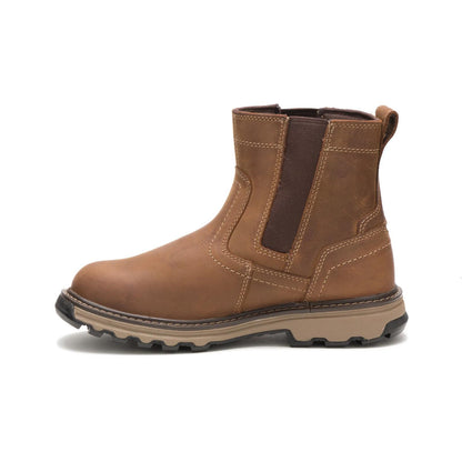 Men - Pelton Steel Toe Work Boot - Pull-Ons - Cat Footwear Men