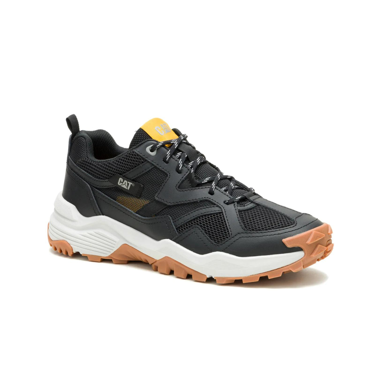 Men's Grapple Leather Mesh Sneaker  - Cat Footwear Men