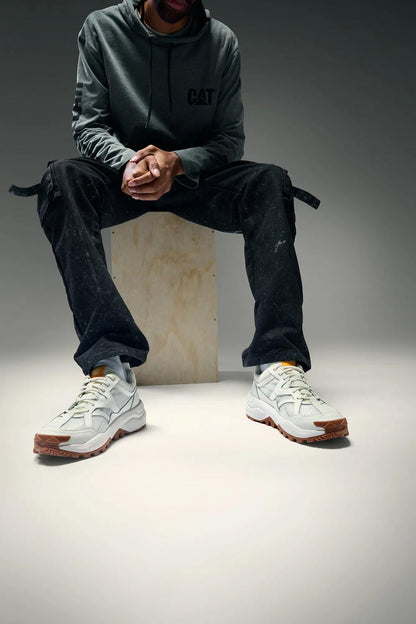 Men's Grapple Leather Mesh Sneaker  - Cat Footwear Men