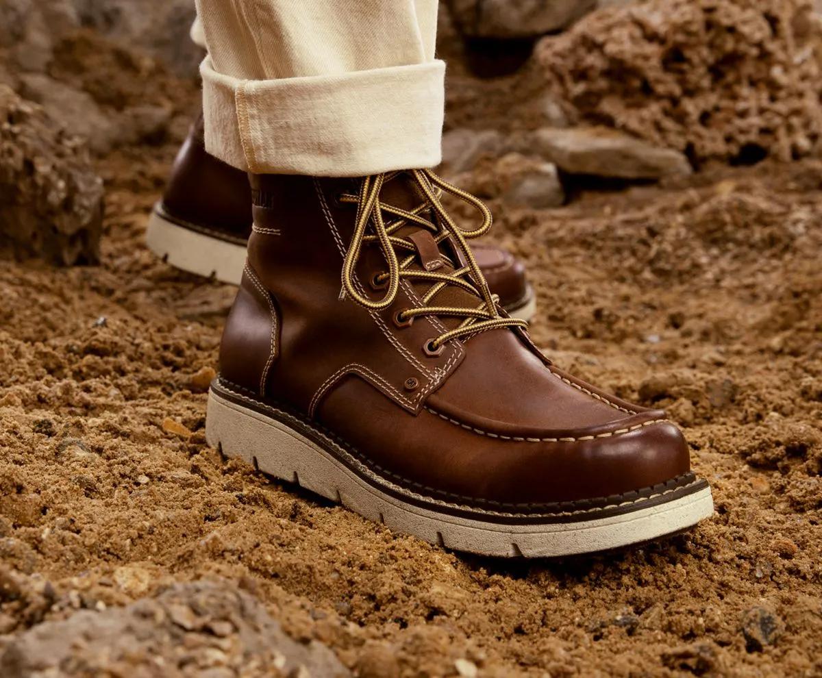 Men's Covert Boot – Leather Brown - Cat Footwear Men|Sale