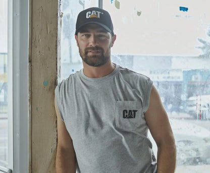 Men's Trademark Sleeveless Pocket Tee  - Cat Footwear Men|Sale