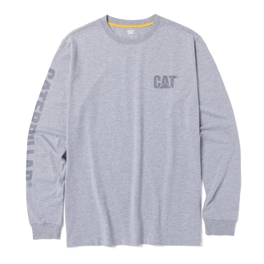 Men's Trademark Banner Long Sleeve Tee  - Cat Footwear Men