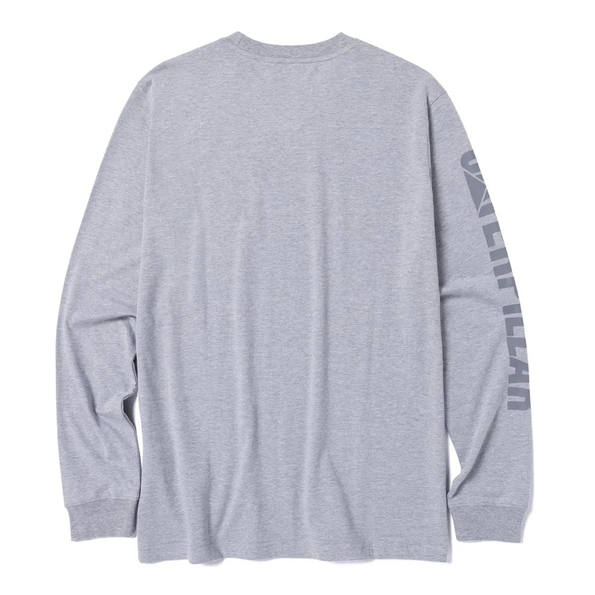 Men's Trademark Banner Long Sleeve Tee  - Cat Footwear Men