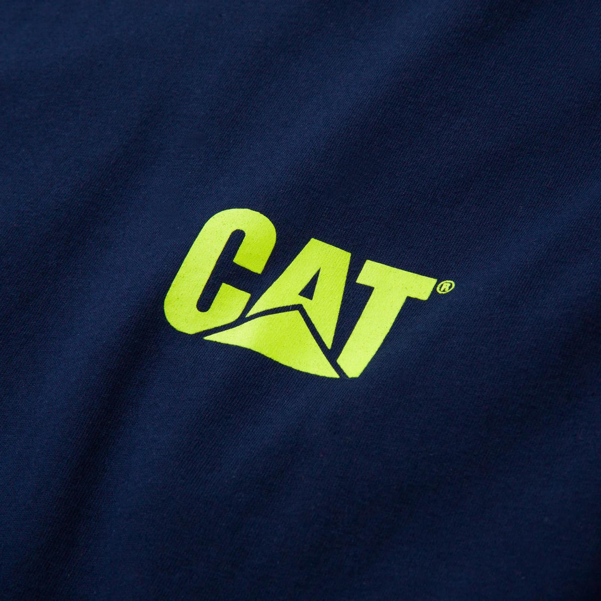 Men's Trademark Banner Long Sleeve Tee  - Cat Footwear Men