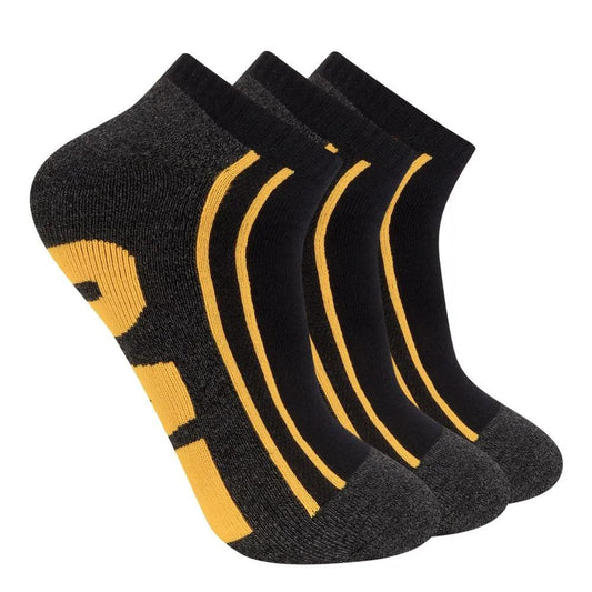 Men - Half Cushion Quarter Sock 3-Pack - Socks - Cat Footwear Men