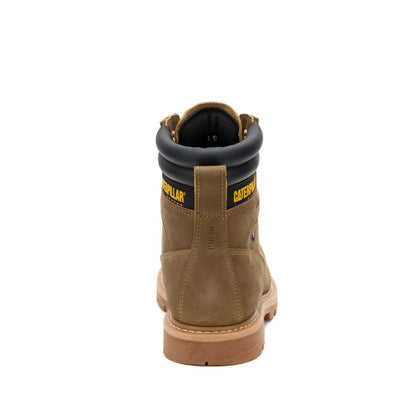 Men's Second Shift USA 6" Waterproof Steel Toe Work Boot  - Cat Footwear Men