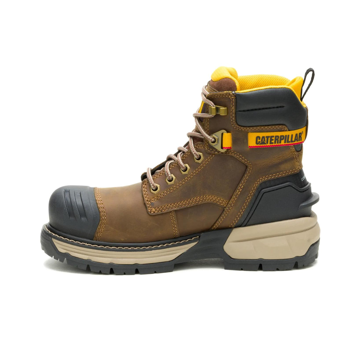 Women's Excavator Power Spring™ 6" Waterproof Composite Toe Work Boot  - Cat Footwear Women