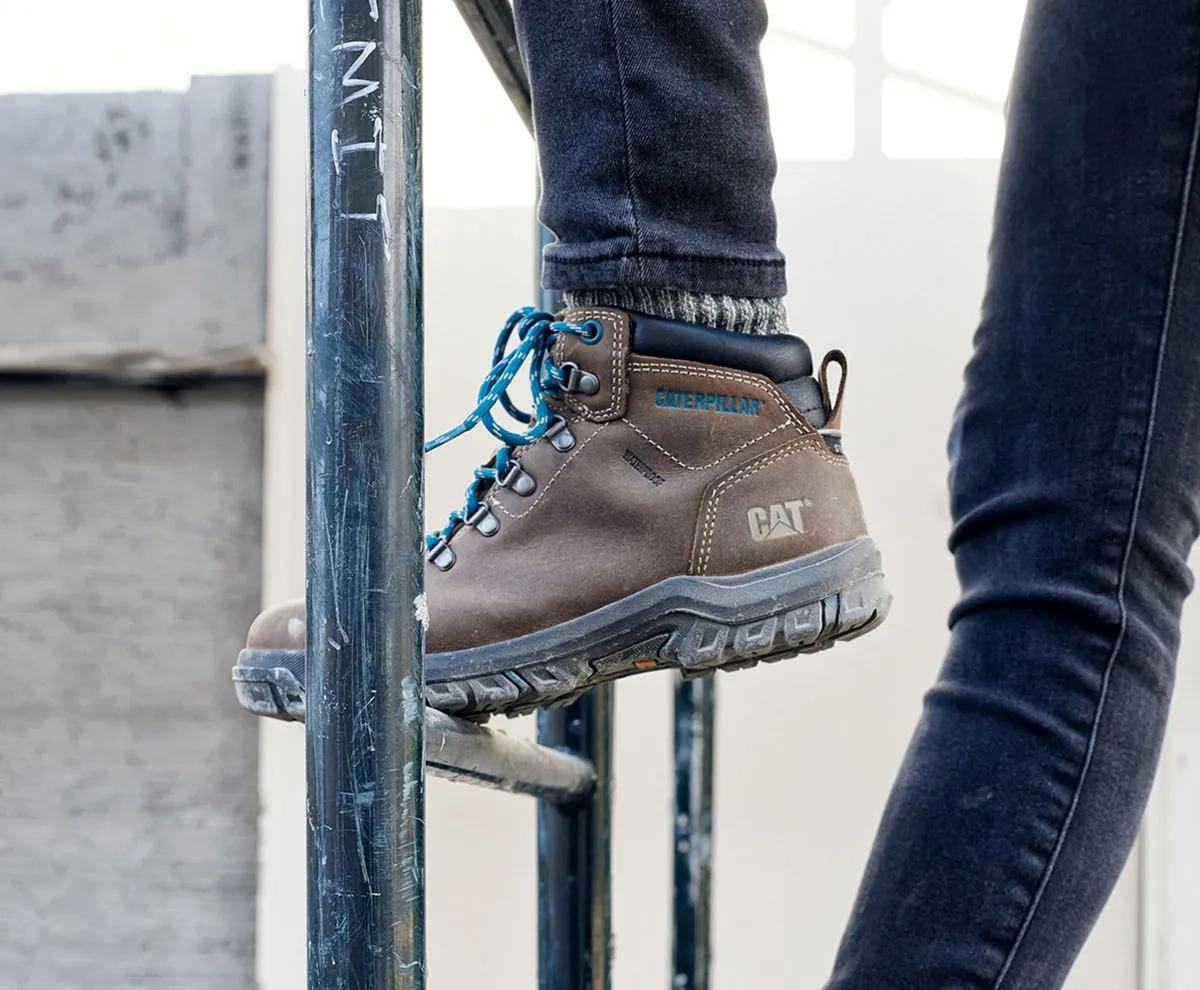 Women's Mae Steel Toe Waterproof Work Boot  - Cat Footwear Women