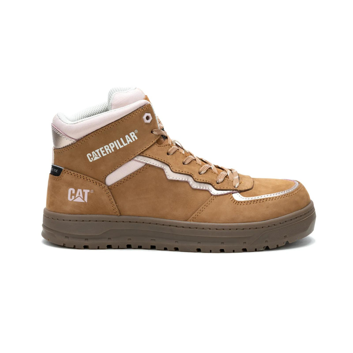 Streamline Court Mid Composite Toe Work Shoe - Cat Footwear Women