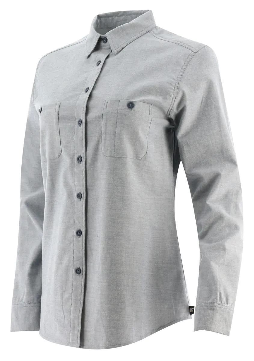 Women's Oxford Long Sleeve Shirt  - Cat Footwear Women|Sale