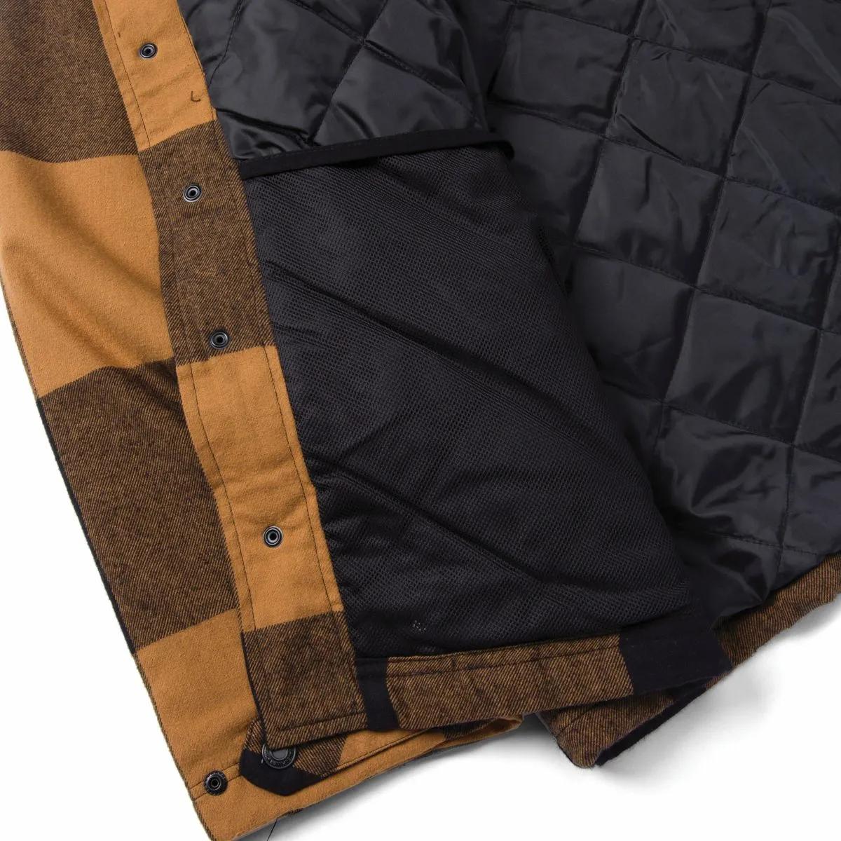 Men's Hooded Flannel Shirt Jacket  - Cat Footwear Sale|Men