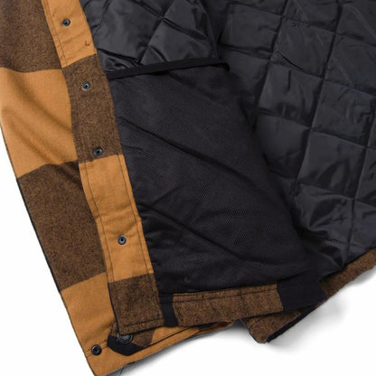 Men's Hooded Flannel Shirt Jacket  - Cat Footwear Sale|Men