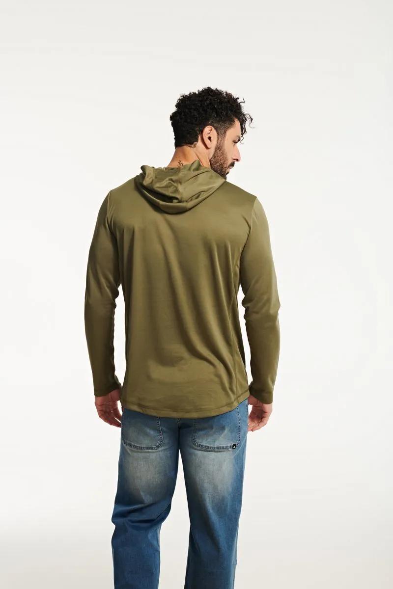 Men's Coolmax Lightweight Pullover Hoodie  - Cat Footwear Sale|Men