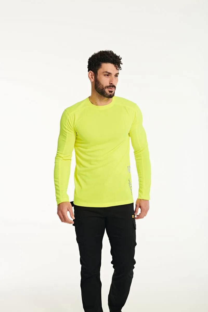 Men's Coolmax Long Sleeve Tee  - Cat Footwear Sale|Men