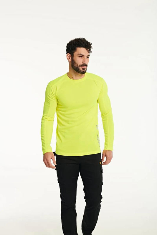 Men's Coolmax Long Sleeve Tee  - Cat Footwear Sale|Men