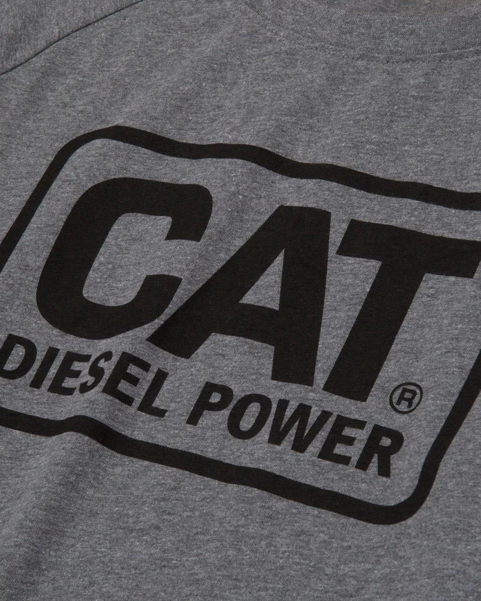 Men's Cat Diesel Power Long Sleeve Tee  - Cat Footwear Sale|Men