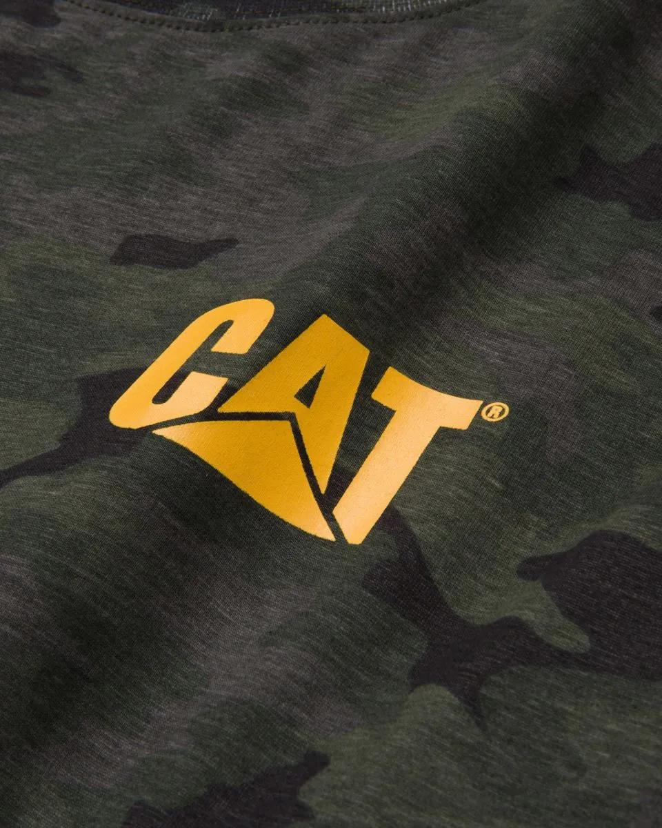 Men's Trademark Banner Long Sleeve Tee  - Cat Footwear Men