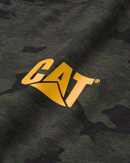 Men's Trademark Banner Long Sleeve Tee  - Cat Footwear Men