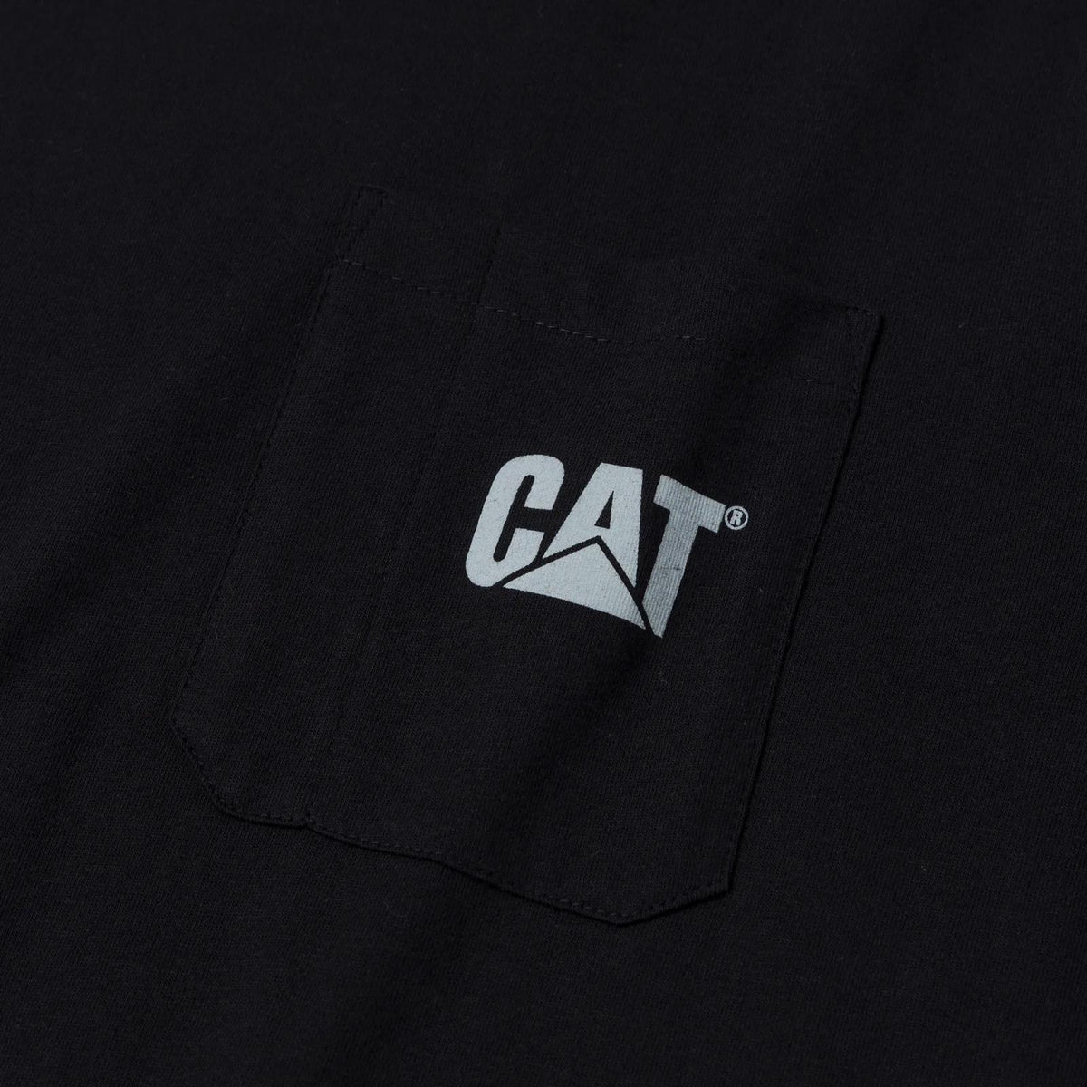 Men's Short Sleeve Tough Cut Pocket Tee  - Cat Footwear Men