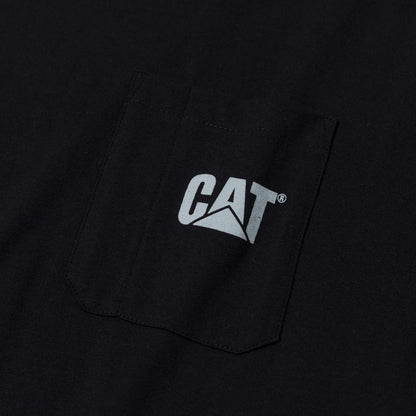 Men's Short Sleeve Tough Cut Pocket Tee  - Cat Footwear Men