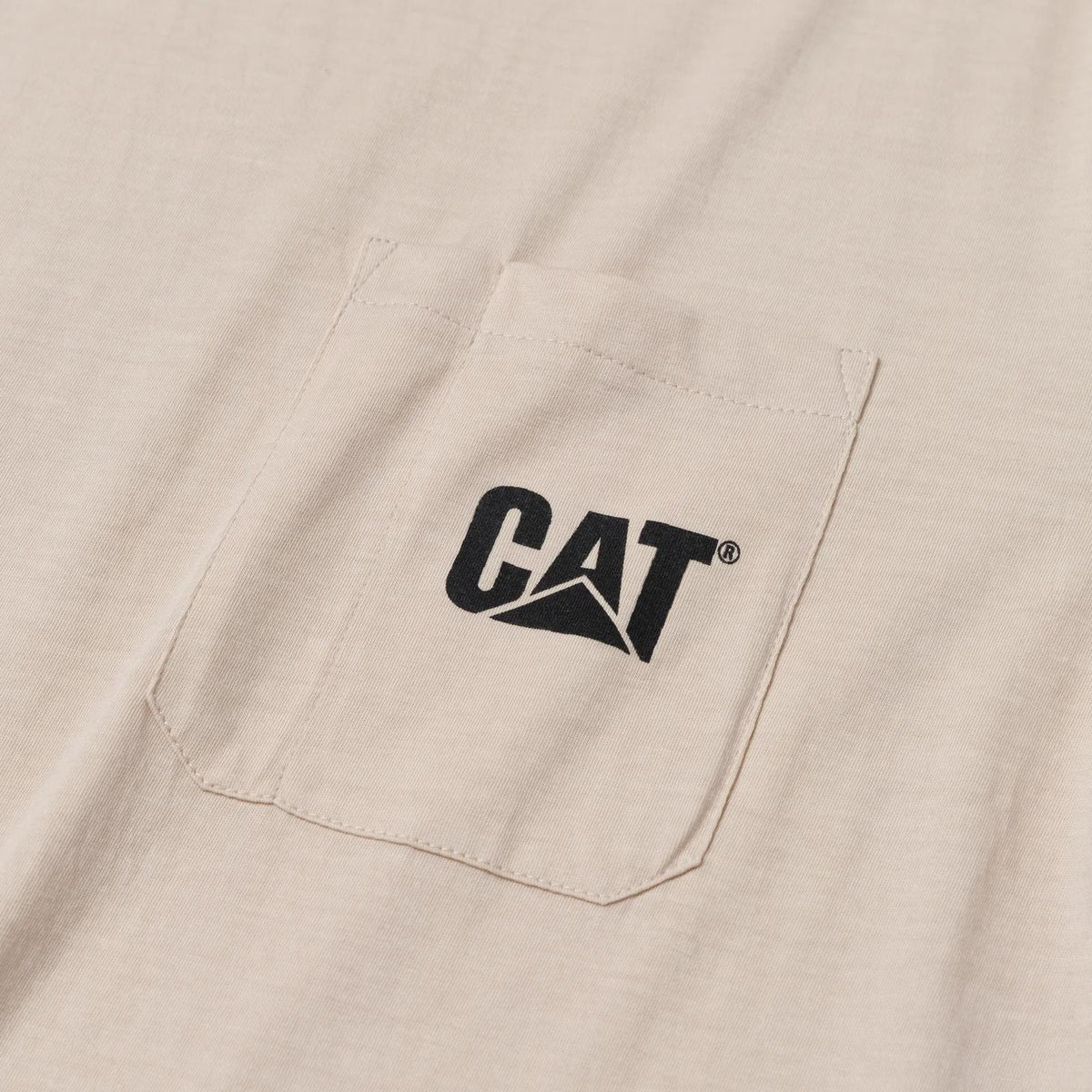 Men's Short Sleeve Tough Cut Pocket Tee  - Cat Footwear Men
