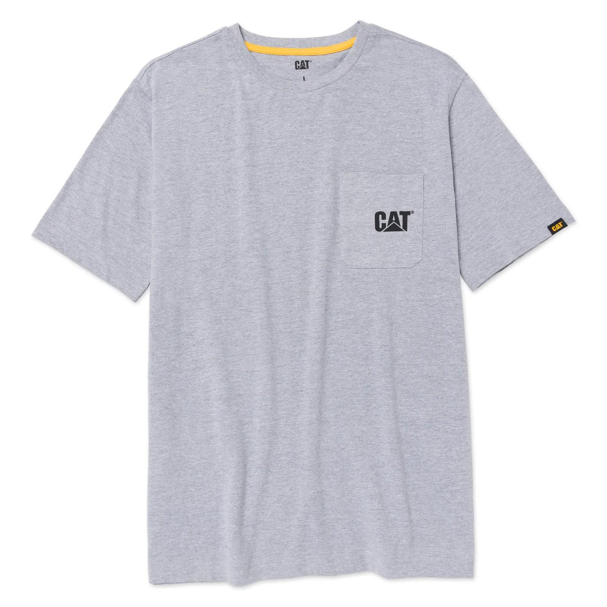Men's Short Sleeve Tough Cut Pocket Tee  - Cat Footwear Men
