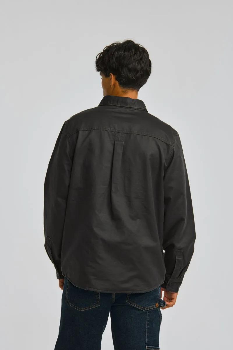 Men's Waxed Cotton Shirt Jacket  - Cat Footwear Men