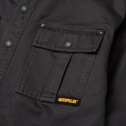 Men's Waxed Cotton Shirt Jacket  - Cat Footwear Men