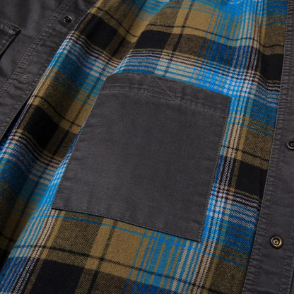 Men's Waxed Cotton Shirt Jacket  - Cat Footwear Men