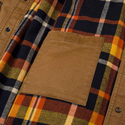 Men's Waxed Cotton Shirt Jacket  - Cat Footwear Men