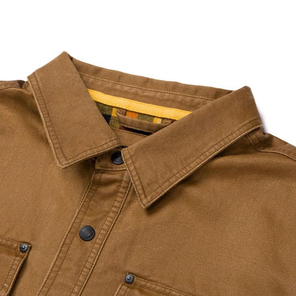 Men's Waxed Cotton Shirt Jacket  - Cat Footwear Men